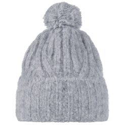 Czapka zimowa Buff Nerla - grey. Szare czapki damskie Buff, na zimę, bez wzorów, sportowe. Za 169.99 zł.