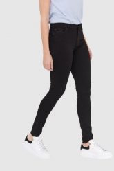 7 FOR ALL MANKIND Czarne jeansy damskie z wysokim stanem HW SKINNY SLIM ILLUSION RINSED BLACK. Czarne jeansy damskie 7 for all mankind, bez wzorów, z jeansu, z podwyższonym stanem. W wyprzedaży za 459.99 zł.