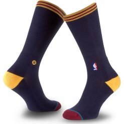 Skarpety Wysokie Unisex STANCE - Cavs Arena Logo M558D5CAVS Navy. Niebieskie skarpetki damskie Stance, bez wzorów, z bawełny. W wyprzedaży za 49.00 zł.