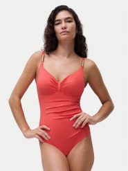 Chantelle Strój kąpielowy Icon C16VR0 Koralowy. Pomarańczowe stroje kąpielowe damskie Chantelle, bez wzorów, z syntetyku. Za 589.99 zł.