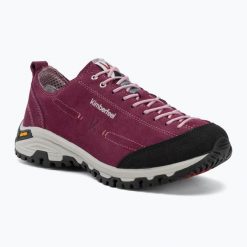 Buty trekkingowe Kimberfeel Folin 2. Czerwone obuwie trekkingowe damskie Kimberfeel, z materiału, bez zapięcia. Za 419.99 zł.