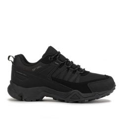 Buty męskie sportowe trekkingowe DK SPIDER SOFTSHELL. Czarne trekkingi męskie DK, z materiału, bez zapięcia. Za 169.00 zł.