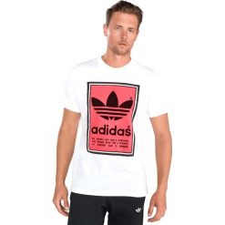 Adidas Originals Koszulka Biały. Białe t-shirty męskie adidas Originals, m, bez wzorów, z bawełny, bez kołnierzyka, bez ramiączek. Za 113.95 zł.