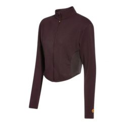 Bluza damska Joma. Brązowe bluzy damskie Joma, l, bez wzorów, z gumy, bez ramiączek, bez kaptura. Za 247.50 zł.