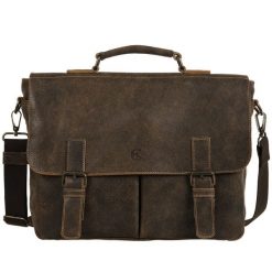 Torba męska skórzana Canaletto laptop do 15″ TM520s235. Brązowe torby na laptopa damskie bez wzorów, ze skóry. Za 510.00 zł.