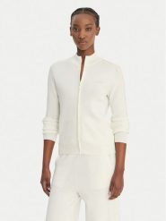 Guess Kardigan V6GR12 Z0752 Biały Regular Fit. Białe kardigany damskie Guess, xs, z aplikacjami, z syntetyku, bez kołnierzyka. Za 569.99 zł.