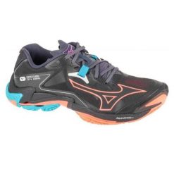 Męskie Buty Do Siatkówki Wave Lightning Z8. Czarne buty zimowe męskie Mizuno, bez wzorów, bez obcasa, bez zapięcia. Za 692.99 zł.
