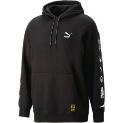 Bluza z kapturem Puma X Staple Graphic Hoodie Tr, Mężczyźni. Czarne bluzy męskie Puma, m, bez wzorów, z bawełny, z kapturem. Za 390.00 zł.
