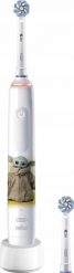 Szczoteczka rotacyjna Oral-B Pro Junior 6+ Star Wars biały. Białe szczoteczki elektryczne Oral-B. Za 199.90 zł.