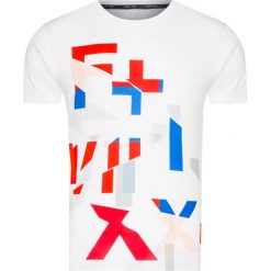 T-shirt BOGNER FOX. Niebieskie t-shirty męskie Bogner, bez wzorów, bez kołnierzyka, bez ramiączek. W wyprzedaży za 176.00 zł.