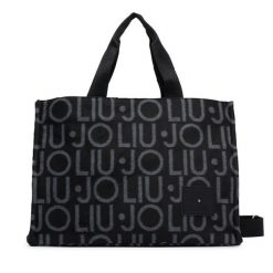 Torebka Liu Jo. Czarne shopperki damskie Liu Jo, bez wzorów, bez dodatków. Za 469.99 zł.
