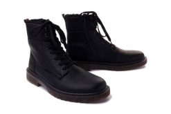 RIEKER 31602-00 black, trzewiki męskie. Czarne botki męskie Rieker, na zimę, bez wzorów, bez obcasa, bez zapięcia. Za 439.90 zł.