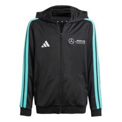 Bluza Z Kapturem Mercedes - Amg Petronas Formula One Team Dna Full Zip. Białe bluzy damskie Adidas, m, bez wzorów, z materiału, młodzieżowe, bez ramiączek, z kapturem. W wyprzedaży za 159.20 zł.