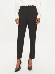 PINKO Spodnie materiałowe Parano 102861 A213 Czarny Regular Fit. Czarne spodnie materiałowe damskie Pinko, bez wzorów, z materiału. Za 529.99 zł.