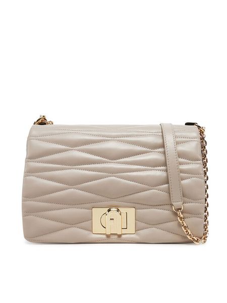 Furla Torebka WB01672 BX3221 VAN00 Écru. Torebki do ręki damskie Furla, bez wzorów, ze skóry, bez dodatków. Za 1,159.00 zł.