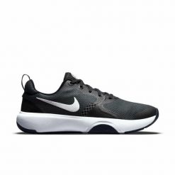 Obuwie Sportowe Damskie Nike City Rep Czarny. Czarne obuwie sportowe damskie Nike, bez wzorów, z materiału, bez zapięcia, trekkingowe. Za 289.00 zł.