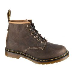 Buty Dr. Martens 101 DM31872777 brązowe. Brązowe botki męskie bez wzorów, z gumy, bez obcasa, bez zapięcia. Za 1,051.78 zł.