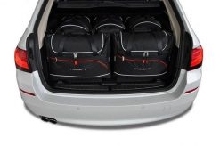 Torby Do Bagażnika Bmw 5 Touring 2010-2017 5Szt Kjust. Czarne torby podróżne damskie KJUST, bez wzorów, z kauczuku. Za 1,502.00 zł.