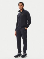 Aeronautica Militare Spodnie dresowe 262PF0872UF00459 Granatowy Regular Fit. Niebieskie spodnie materiałowe męskie Aeronautica Militare, bez wzorów, z dresówki. Za 394.99 zł.