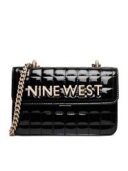 Nine West Torebka EO-Glamercy-Grace-LX10060 Czarny. Czarne torebki do ręki damskie Nine West, bez wzorów, z materiału, bez dodatków. Za 209.99 zł.