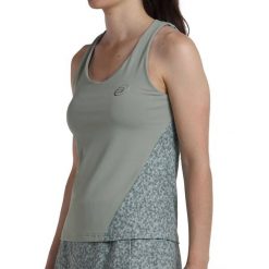 Bullpadel Brete Women's T-shirt. Zielone t-shirty damskie bullpadel, s, bez wzorów, sportowe, bez kołnierzyka, bez ramiączek. W wyprzedaży za 162.10 zł.