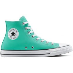 Buty sportowe damskie Converse Chuck Taylor All Star. Niebieskie obuwie sportowe damskie Converse, bez wzorów, bez zapięcia. Za 490.00 zł.
