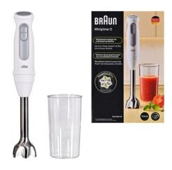 Blender ręczny Braun MQ50001M MultiQuick 5, biały. Białe blendery BRAUN. Za 231.99 zł.