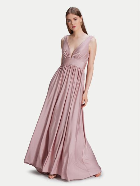 Swing Sukienka wieczorowa 5AH029HK Różowy Regular Fit. Czerwone sukienki damskie Hey Kyla, bez wzorów, z syntetyku, wizytowe, bez kołnierzyka, bez ramiączek. Za 569.99 zł.