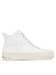 DKNY Trampki Yaser-K3500746 Biały. Białe trampki i tenisówki damskie DKNY, bez wzorów, ze skóry, bez zapięcia. Za 389.99 zł.