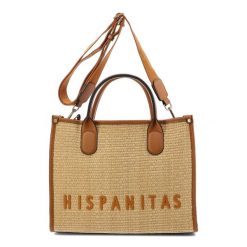 Brązowa Elegancka Damska Torebka W Stylu Boho. Brązowe shopperki damskie Hispanitas, bez wzorów, na ramię, bez dodatków. Za 499.00 zł.