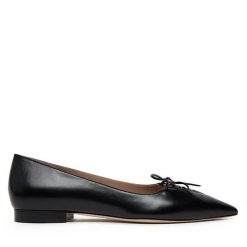 Baleriny MALONE SOULIERS. Czarne balerinki damskie MALONE SOULIERS, bez wzorów, bez obcasa, bez zapięcia. Za 1,749.00 zł.