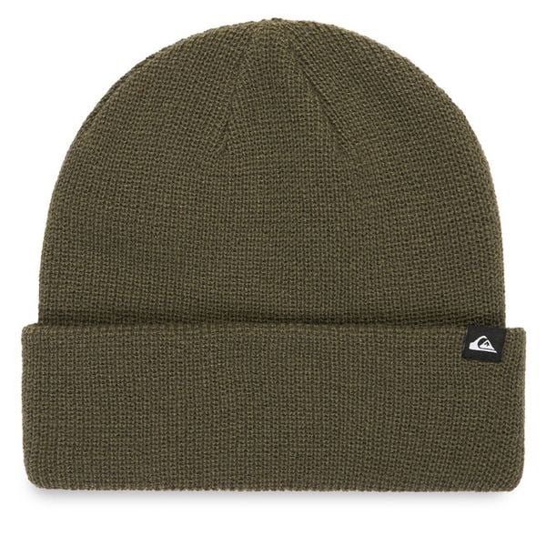 Czapka Quiksilver. Brązowe czapki męskie Quiksilver, na zimę, bez wzorów. Za 89.99 zł.