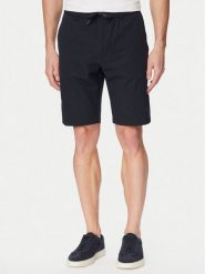 BOSS Szorty materiałowe 50562365 Granatowy Regular Fit. Niebieskie szorty męskie Boss, bez wzorów, z materiału. Za 549.99 zł.