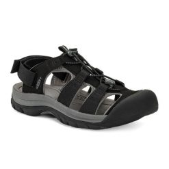 Sandały męskie Keen Rapids H2 Men. Czarne buty zimowe męskie Keen, bez wzorów, bez obcasa, bez zapięcia. Za 329.00 zł.