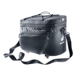 Torba na bagażnik rowerowy Deuter Rack Bag 10 KF. Czarne torby na ramię męskie Deuter, z poliamidu, na ramię. Za 421.29 zł.