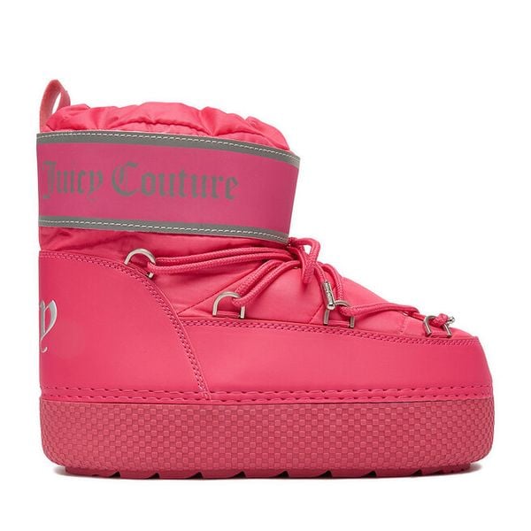 Śniegowce Juicy Couture. Czerwone śniegowce damskie Juicy Couture, bez zapięcia. Za 359.99 zł.