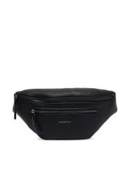 Valentino Nerka Vibe VBS9VQ08 Czarny. Czarne saszetki i nerki męskie Valentino, bez wzorów, ze skóry. Za 399.99 zł.
