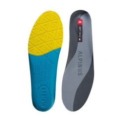 Wkładki do butów Alpinus Outdoor Comfort. Czarne buty zimowe męskie Alpinus, bez wzorów, bez obcasa, bez zapięcia. Za 39.00 zł.
