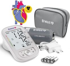 Ciśnieniomierz B.Well CIŚNIENIOMIERZ NARAMIENNY AUTOMATYCZNY AFIB Migotanie Przedsionków. Ciśnieniomierze B.Well. Za 229.99 zł.