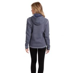 Damska bluza polarowa Trespass Rootless niebieska M. Niebieskie bluzy damskie Trespass, m, bez wzorów, z polaru, sportowe, bez ramiączek. Za 303.99 zł.