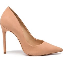 Szpilki SCHUTZ - S 02091 0001 0718 U Honey Beige. Brązowe szpilki damskie Schutz, bez wzorów, z materiału, bez obcasa, na obcasie, bez zapięcia. W wyprzedaży za 319.00 zł.