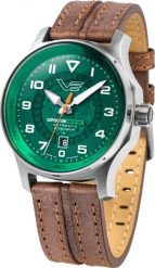 Zegarek męski Vostok Europe YN55-592A759 brązowy. Brązowe zegarki męskie Vostok Europe, bez wzorów. Za 2,345.00 zł.