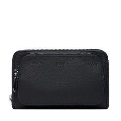 Nerka BOSS. Niebieskie saszetki i nerki męskie Boss, bez wzorów. Za 1,249.00 zł.