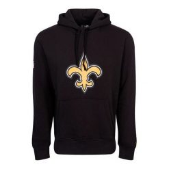 Bluza z kapturem New Orleans Saints NFL. Czarne bluzy sportowe męskie New Era, m, bez wzorów, z kapturem. Za 294.50 zł.