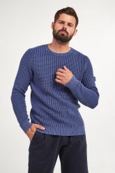 Sweter męski Hadriano JOOP! JEANS. Swetry męskie JOOP! Jeans, m, bez wzorów, z jeansu, bez kołnierzyka, bez ramiączek. Za 689.00 zł.
