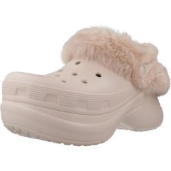 Buty CROCS BAE LINED CLOG Rose. Czerwone obuwie trekkingowe damskie Crocs, z syntetyku, bez zapięcia. Za 159.99 zł.