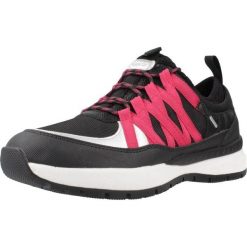 Buty GEOX D BRAIES B ABX Czarny. Czarne obuwie trekkingowe damskie Geox, z syntetyku, bez zapięcia. Za 256.99 zł.
