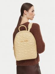 LOVE MOSCHINO Plecak JC4264PP0PKQ0129 Beżowy. Brązowe plecaki damskie Love Moschino, bez wzorów, ze skóry. Za 1,009.00 zł.