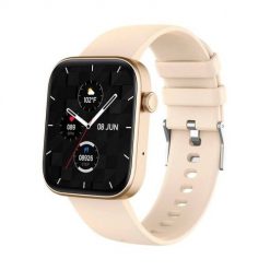 Smartwatch Colmi P71 Złoty. Żółte, cyfrowe smartbandy Colmi, z aplikacjami. Za 89.00 zł.