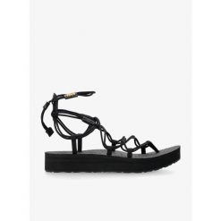 Sandały damskie Teva Midform Infinity. Czarne sandały damskie Teva, bez wzorów, bez obcasa, bez zapięcia. Za 256.99 zł.